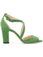 Jimmy Choo Carrie 85 Sandals - Green