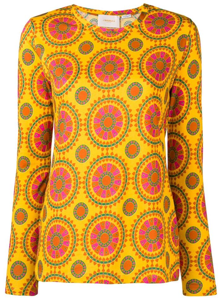 La Doublej Going To Yoga T-shirt - Yellow