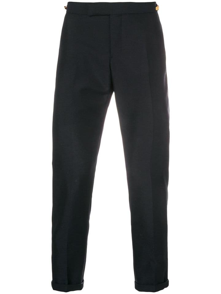 Thom Browne Selvedge Stripe Skinny-fit Trouser - Blue