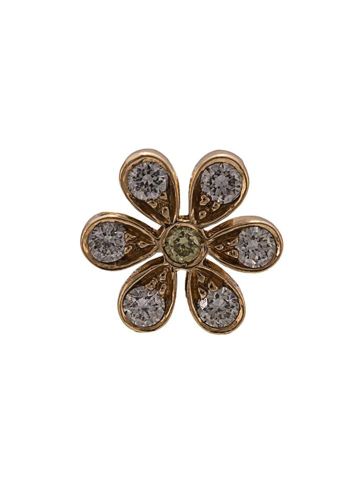 Sophie Bille Brahe 18kt Yellow Gold Marguerite Diamond Studs