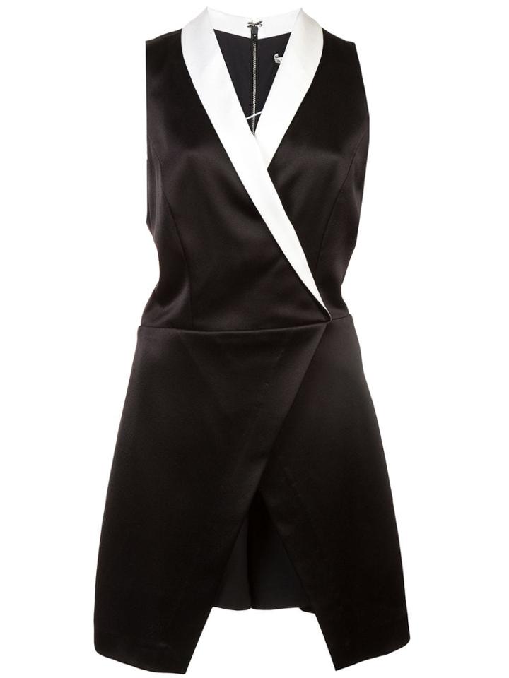 Alice+olivia Layered Effect Playsuit - Black