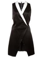 Alice+olivia Layered Effect Playsuit - Black