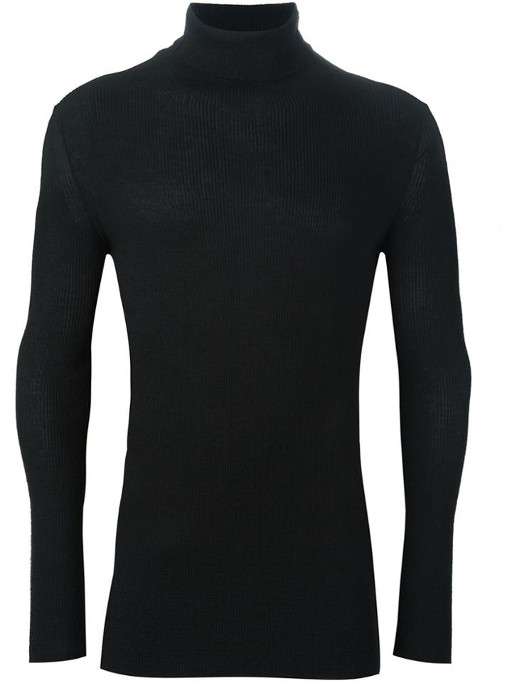 Lanvin Printed Crew Neck Jumper - Red