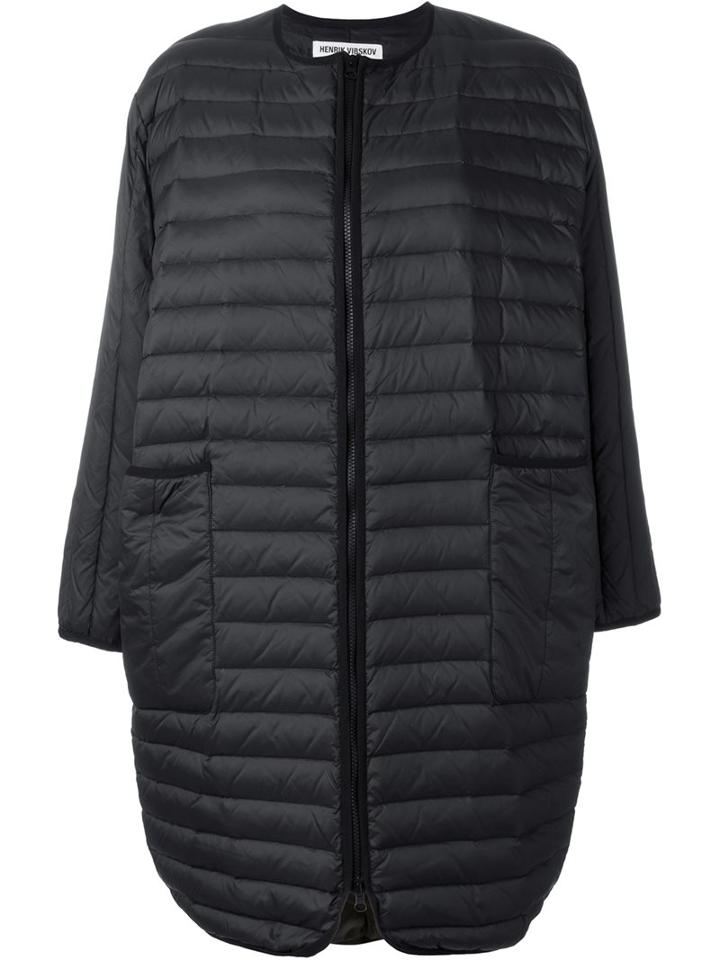 Henrik Vibskov 'babette' Coat, Women's, Size: Small, Black, Nylon