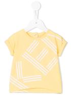 Kenzo Kids - Logo Print T-shirt - Kids - Cotton/spandex/elastane - 12 Mth, Toddler Girl's, Yellow/orange
