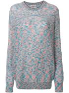 Christopher Kane Oversized Crew Neck Sweater - Blue