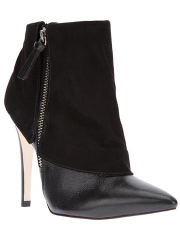 Alice+olivia Bi-colour Zip Bootie