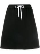 Miu Miu Elasticated Pencil Skirt - Black