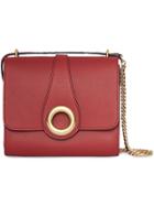 Burberry The Leather Grommet Detail Crossbody Bag - Pink