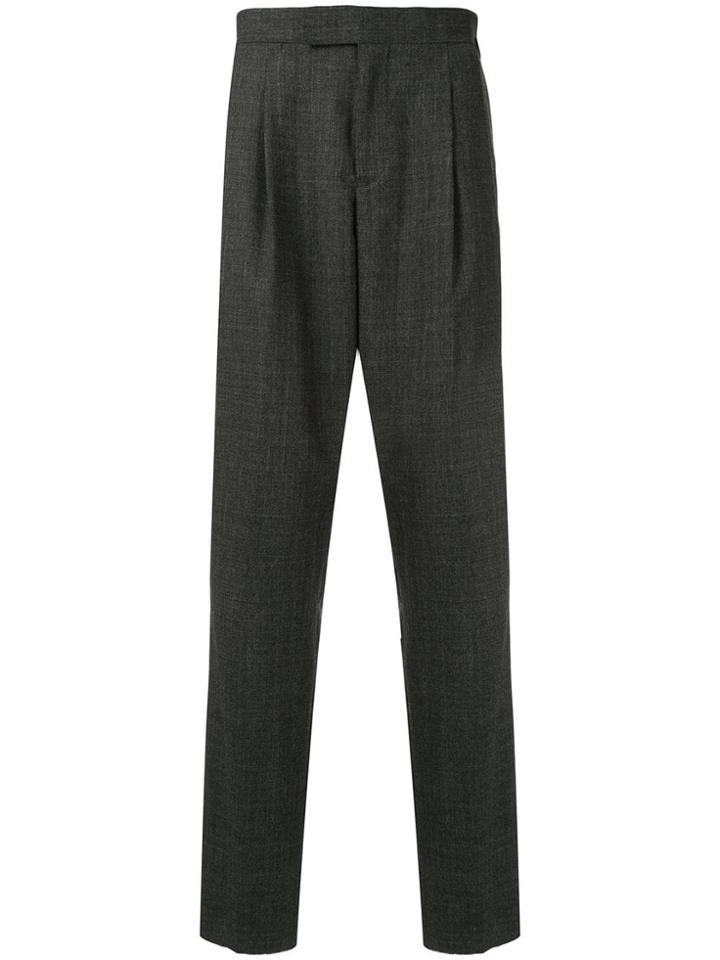 Toga Virilis Buckled Tapered Trousers - Grey