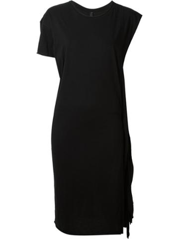 Barbara I Gongini Asymmetric Sleeve Knit Dress