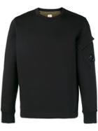 Cp Company Sleeve Pocket Sweatshirt - Black