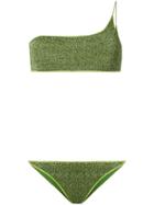 Oseree One-shoulder Bikini - Green