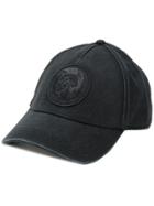 Diesel Logo Baseball Cap - Black