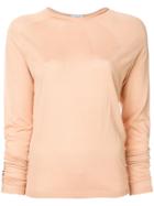 Lemaire Loose-fit Knitted Top - Nude & Neutrals