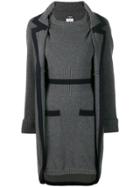 Chanel Vintage 2008's Knitted Dress And Coat - Grey