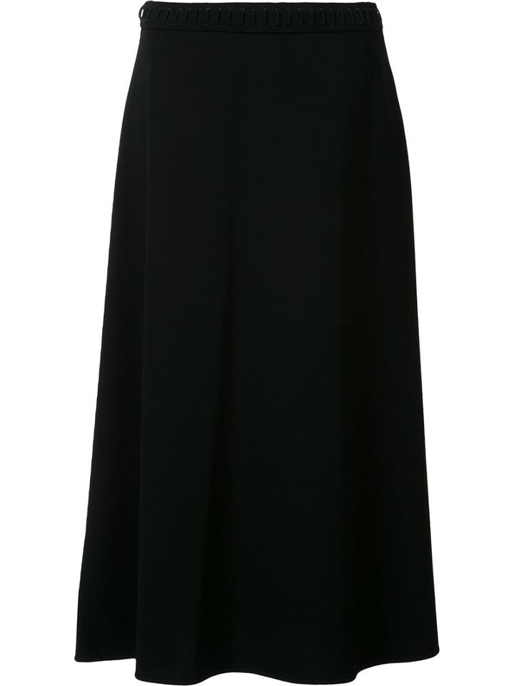 Alexander Wang A-line Skirt, Women's, Size: 2, Black, Polyester/triacetate