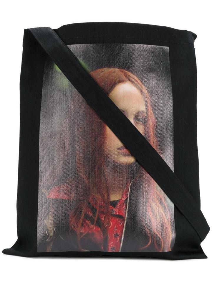 Raf Simons Christiane F. Tote Bag - Black