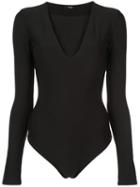 Alix Dover Bodysuit - Black