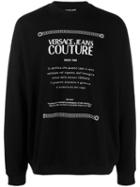 Versace Jeans Couture Logo Pullover - Black