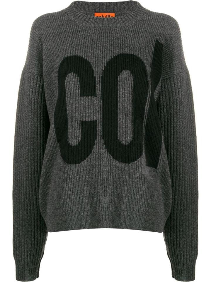 Colville Logo Embroidered Sweater - Grey
