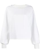Iceberg Studded Sweatshirt - White