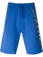 Kenzo Kenzo Flash Track Shorts, Men's, Size: M, Blue, Cotton