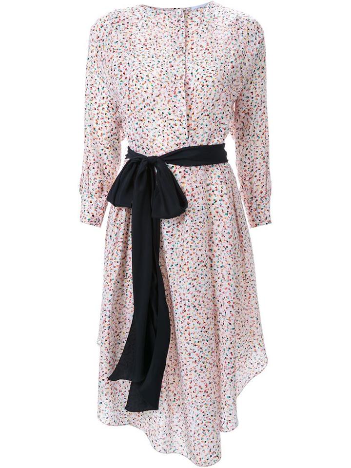 Jonathan Saunders 'greta' Dress, Women's, Size: 38, Pink/purple, Silk