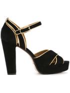 Sonia Rykiel Platform Heels Sandals - Black