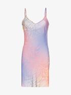 Double Rainbouu Champagne Supernova Slow Lane Slip Dress - Pink