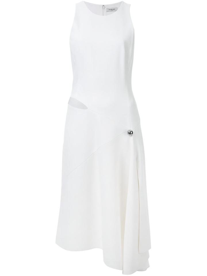 Mugler Asymmetric Cut-out Dress