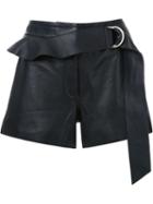 Manning Cartell 'run It' Shorts, Women's, Size: 10, Black, Leather