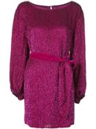Retrofete Bell Sleeve Dress - Purple