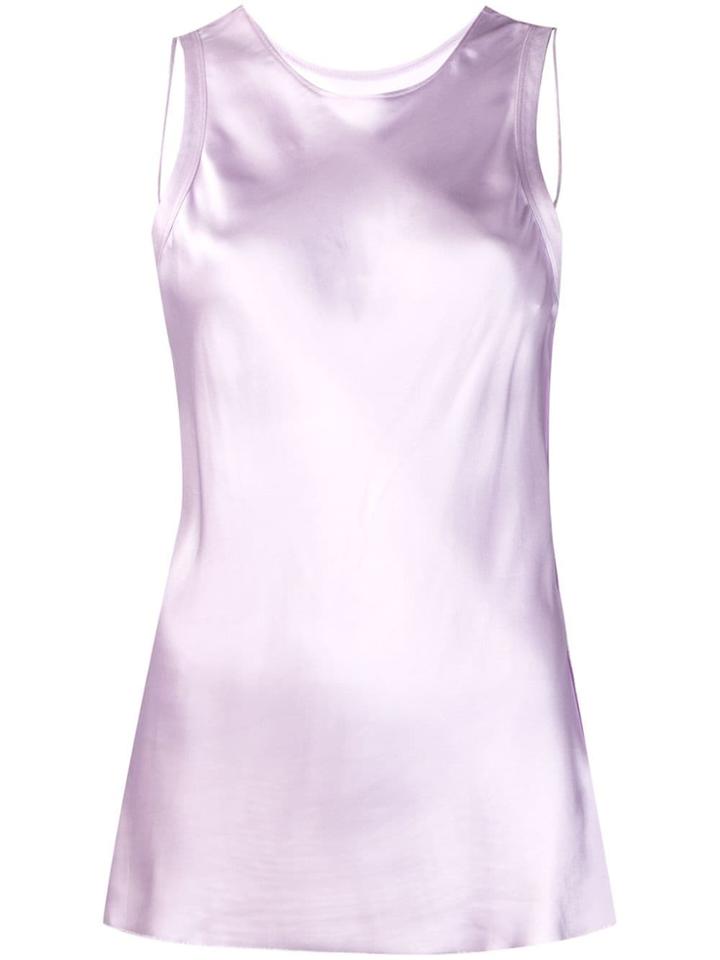 Helmut Lang Raw Detail Tank Top - Purple