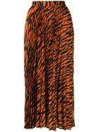 Andamane Becky Pleated Skirt - Orange