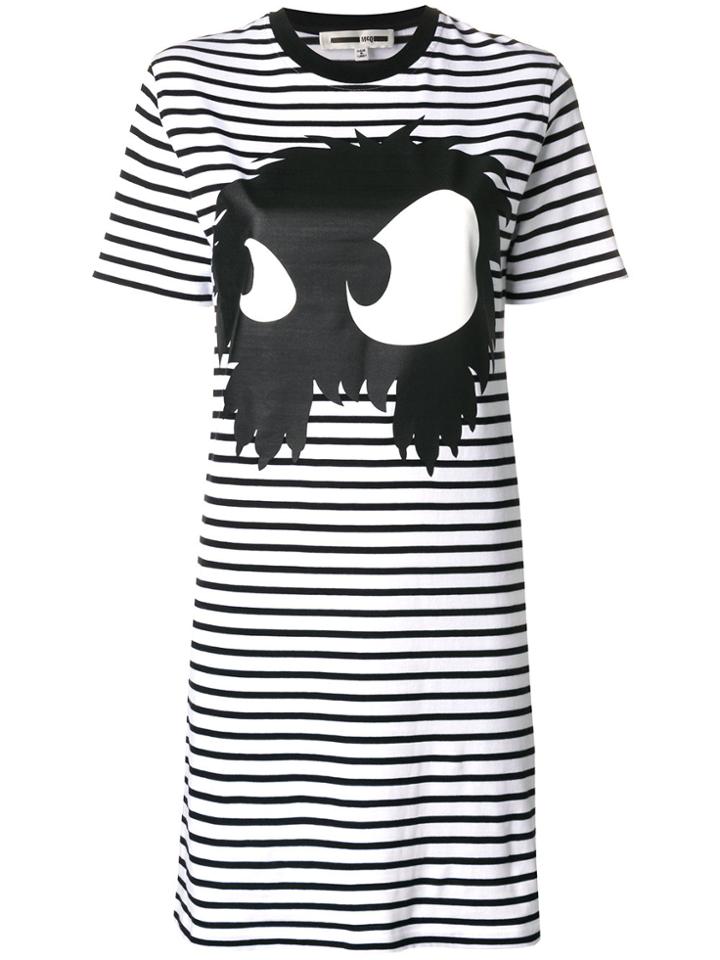 Mcq Alexander Mcqueen Mad-chester T-shirt Dress - White