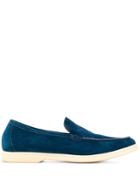 Andrea Ventura Sailor Style Loafers - Blue