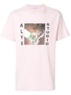 Alyx Logo Print T-shirt - Pink & Purple