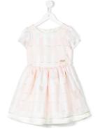 Moschino Kids - Panelled Party Dress - Kids - Polyester - 8 Yrs, Nude/neutrals
