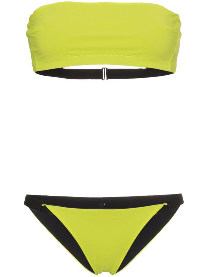 Jean Yu Hayden Bandeau Bikini - Green