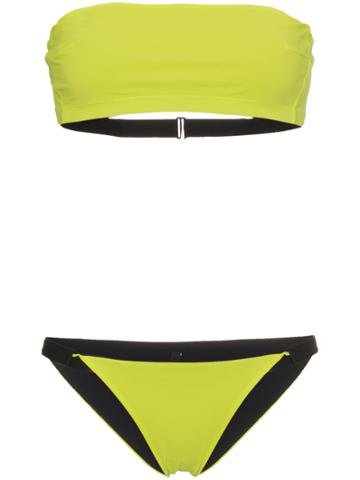 Jean Yu Hayden Bandeau Bikini - Green
