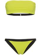 Jean Yu Hayden Bandeau Bikini - Green