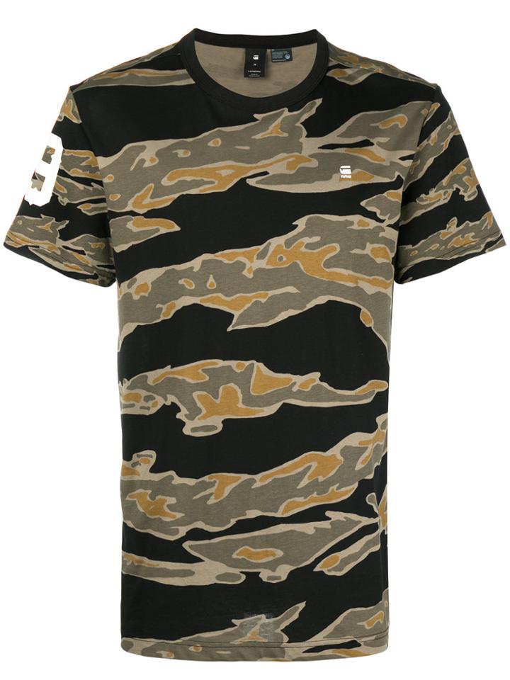G-star Camouflage T-shirt - Green