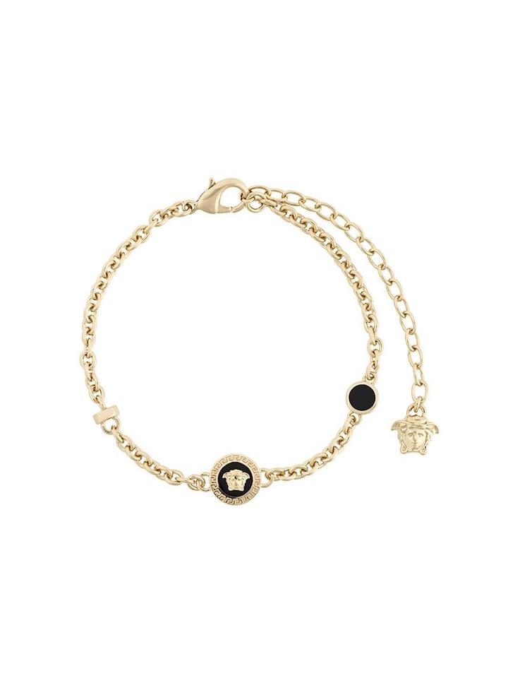Versace Greca Medusa Bracelet, Women's, Metallic