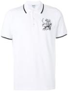 Kenzo - 'sketches' Polo Shirt - Men - Cotton - L, White, Cotton