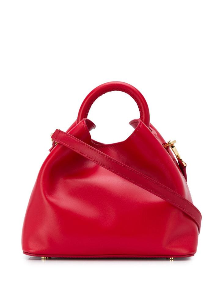 Elleme Elleme Baozi Red Leather/fur/exotic Skins->leather