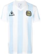 Le Coq Sportif 'og Jersey Soccer' T-shirt, Men's, Size: Large, Blue, Cotton