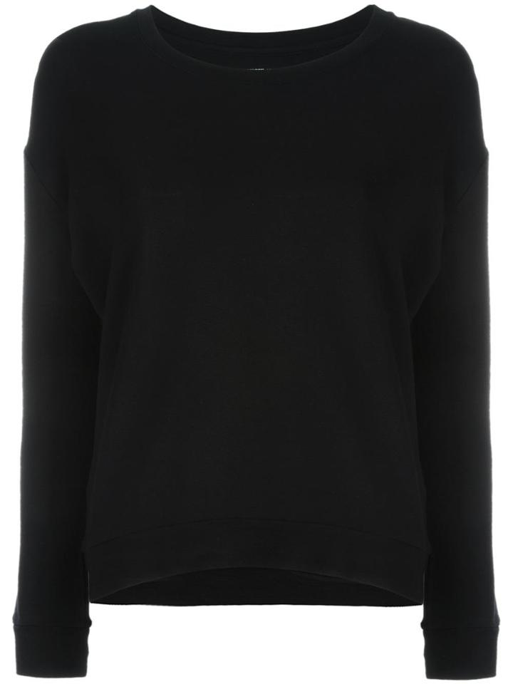 Majestic Filatures Crew Neck Sweatshirt - Black