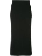 Des Prés Classic Midi Pencil Skirt - Black
