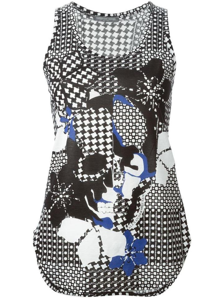Alexander Mcqueen Prince Of Wales Skull Tank Top